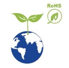 環境保護設計:RoHS 檢驗，排除不良物質使用，避免危害地球環境