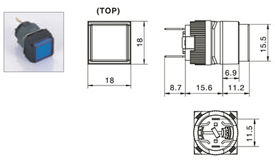 方型指示燈